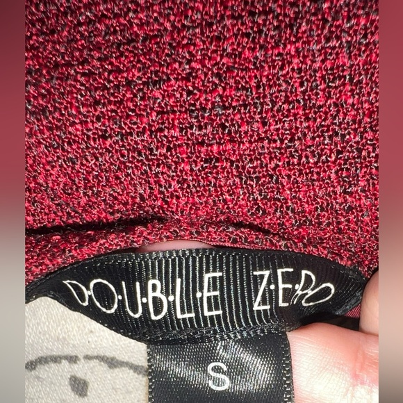 SM - Maroon skater dress with side loops for belt of your choice. Double-lined - Picture 3 of 3